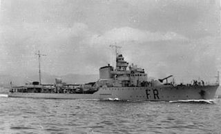 <i>Freccia</i>-class destroyer 1930s class of destroyers of the Italian and Greek navies