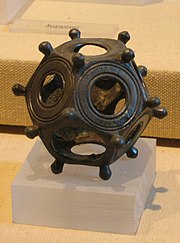 Roman dodecahedron Roman dodecahedron.jpg