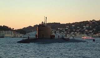 French submarine <i>Rubis</i> (S601)