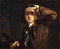 Sir Joshua Reynolds, Self-portrait, aged about 24 c. 1747-9