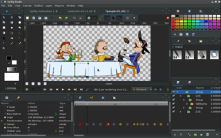 <span class="mw-page-title-main">Synfig</span> Libre 2D animation software