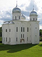 Catedral de Sant Jordi de l'abadia de Iuriev a Veliki Nóvgorod (1119)