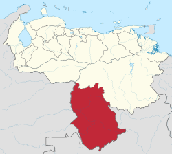 Amazonas (Venezuela) - Localizzazione