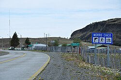 Entering Morro Chico, the second largest settlement in the municipality of Laguna Blanca