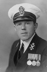 Claude Choules in uniform