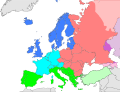 UN geoscheme for Europe.   Eastern Europe   Northern Europe   Southern Europe   