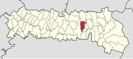 Location in Ialomița County