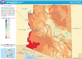 Image 13Arizona's average rainfall (from Geography of Arizona)