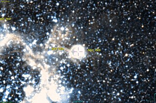 <span class="mw-page-title-main">NGC 1929</span> Open cluster in the constellation Dorado