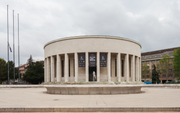 Meštrović Pavilion art gallery (1933) designed by Ivan Meštrović in Zagreb