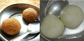 <span class="mw-page-title-main">Rasgulla</span> Syrupy dessert popular in South Asia