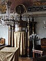 Ark in the 17th century Saluzzo Synagogue in Saluzzo, Italy