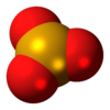 Model molekul selenium trioksida