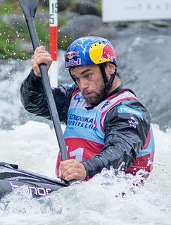 Vavřinec Hradilek Czech slalom canoeist (born 1987)