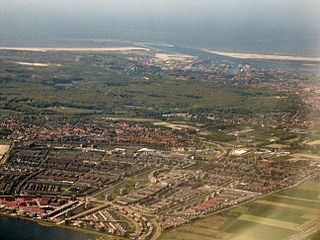 Velsen Municipality in North Holland, Netherlands