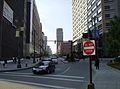 Looking north up Woodward Avenue