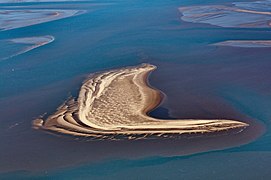 Мілини Ваттового моря під час відпливу