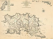 A map of Jersey dating from 1783 1783 Jersey.jpg