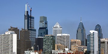 From the west end of the South Street Bridge, 2018