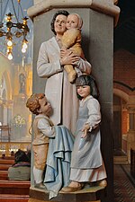 statue of St Gianna Molla