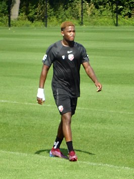 Redan tijdens een training van FC Utrecht (2022)