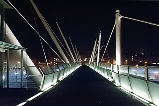 <span class="mw-page-title-main">Forthside Bridge</span> Bridge in Stirling, Scotland