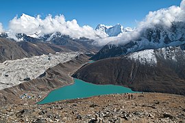 Gokyo Ri summit, Gokyo Lake, Nepal, Himalayas