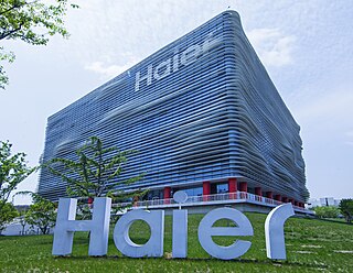 <span class="mw-page-title-main">Haier</span> Chinese consumer electronics and appliance company