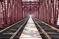 Image 52Hardinge Bridge is a steel railway bridge over the river Padma located at Paksey, Ishwardi, Pabna in western Bangladesh. It is named after Lord Hardinge, who was the Viceroy of India from 1910 to 1916. The bridge is 1.8 kilometres (1.1 mi) long. Photo Credit: Azim Khan Ronnie