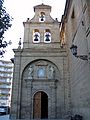 The espadaña of the Basilica de Nuestra Señora de la Vega, Haro, Spain