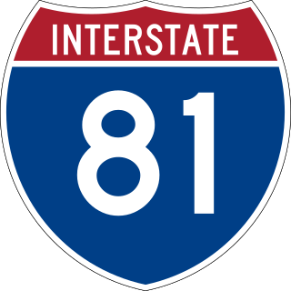 <span class="mw-page-title-main">Interstate 81 in New York</span> Highway in New York