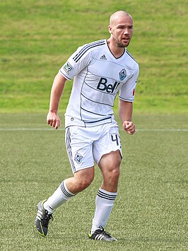 Lensky spelend voor Vancouver Whitecaps in 2012.