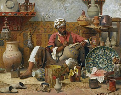 Il laboratorio di ceramica