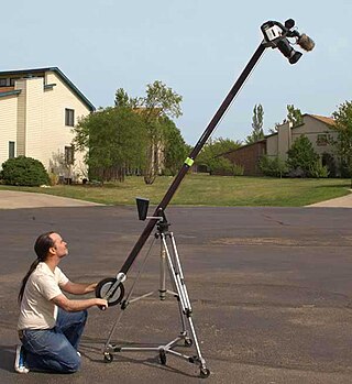 <span class="mw-page-title-main">Jib (camera)</span> Crane-like cinematography device