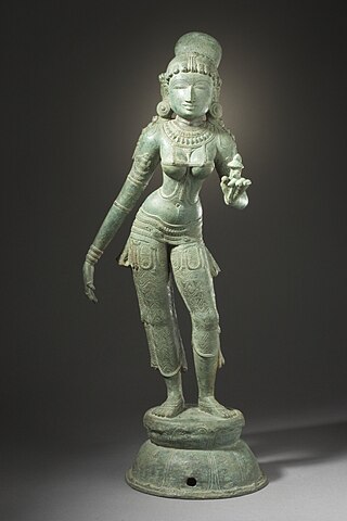 <span class="mw-page-title-main">Rukmini</span> Chief wife of Hindu god Krishna