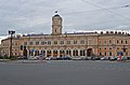 ロシアのサンクトペテルブルク・モスコーフスキー駅