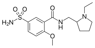 <span class="mw-page-title-main">Sulpiride</span> Atypical antipsychotic