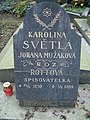 Grave of writer Karolina Světlá