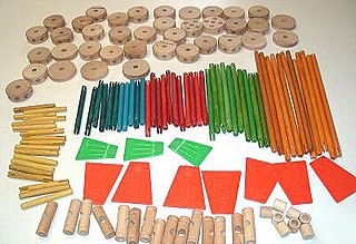 <span class="mw-page-title-main">Tinkertoy</span> Childrens construction set toy