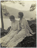 Alice Boughton: Two Women under a Tree (1906)