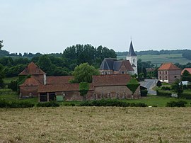 A general view of Bailleul-lès-Pernes