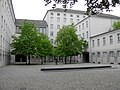 The courtyard in the Bendlerblock where the July 20 conspirators were executed