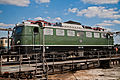 140 128 im DB Museum Nürnberg in grün, annähernd Originalzustand im Jahr 2010