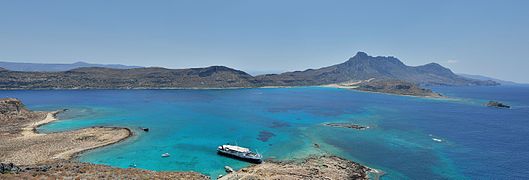 Kreta - Blick auf Gramvousa von Imeri Gramvousa