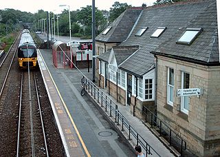 Menston railway station Railway station in West Yorkshire, England