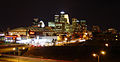 Skyline with Metrodome in foreground