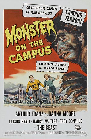 <i>Monster on the Campus</i> 1958 film by Jack Arnold