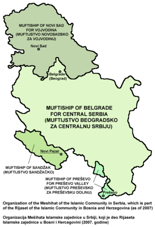 <span class="mw-page-title-main">Muftiship of Novi Sad</span>