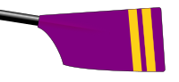 Image showing the rowing club's blade colours