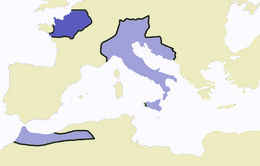 Regn de Soissons - Localizazion